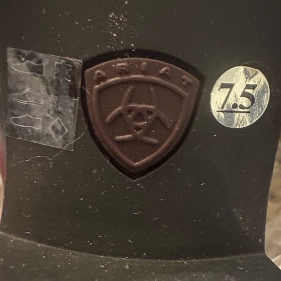 Ariat 7.5 Black Dress Riding Boots - Picture 5 of 8